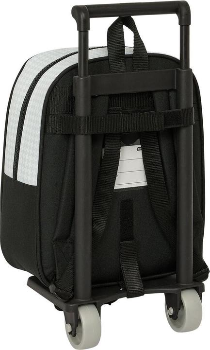 Produktbild Safta Schulrucksack mit Rädern Real Madrid C.F. Weiss Grau 22 x 27 x 10 cm