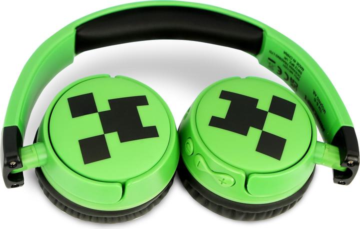 Image du produit NoName Casque Bluetooth avec contrôle parental - Minecraft Green