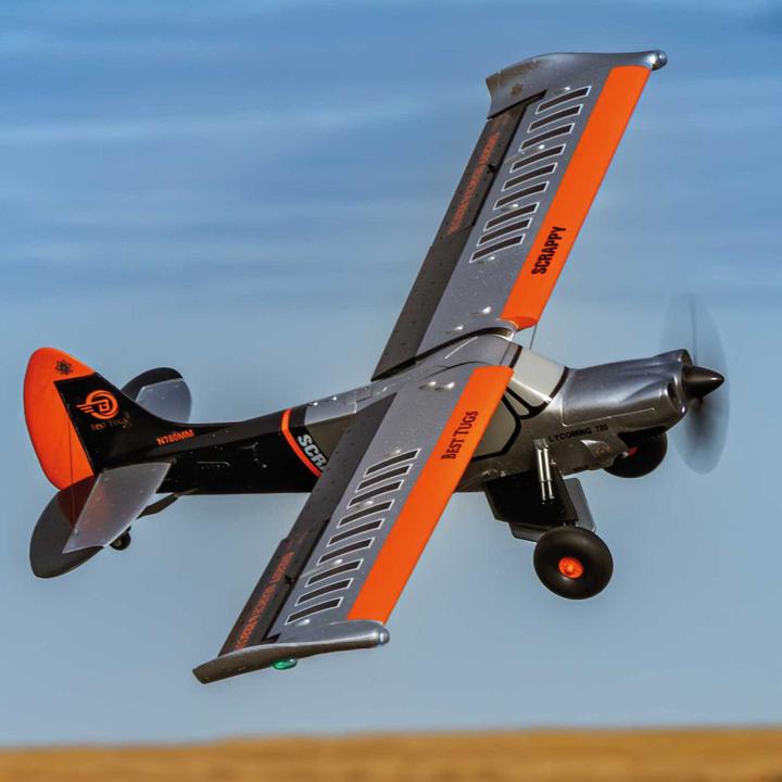Actual product image E-Flite Micro Scrappy 800mm BNF Basic mit AS3X SAFE Select (Multi motor)