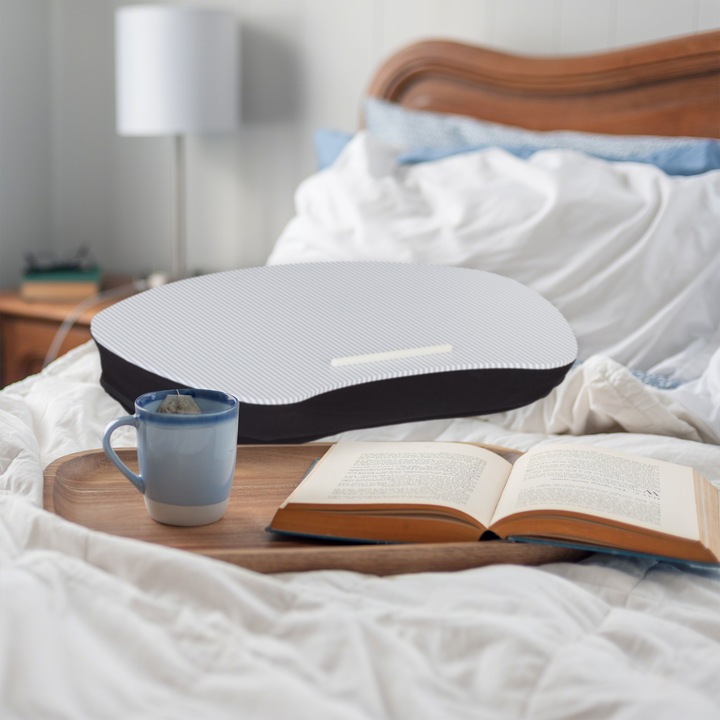 Image du produit Relaxdays Coussin ordinateur, avec poignée
