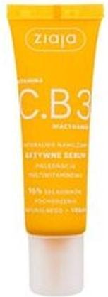 Actual product image Ziaja Vitamin C.B3 Niacinamide Active Face Serum - Multivitamin Hydrating Serum 30ml (30 ml)