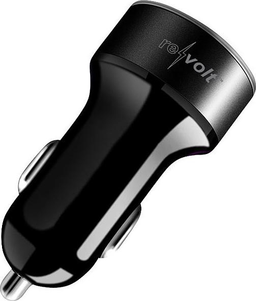Produktbild Revolt Kfz-USB-Ladegerät, LED-Spannungsanzeige