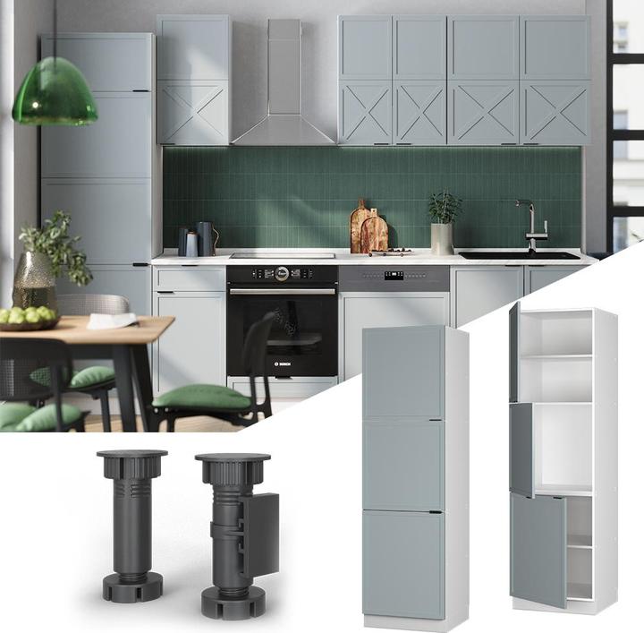Produktbild Vicco Herdumbauschrank Fame-Line (60 x 58 x 206.80 cm)