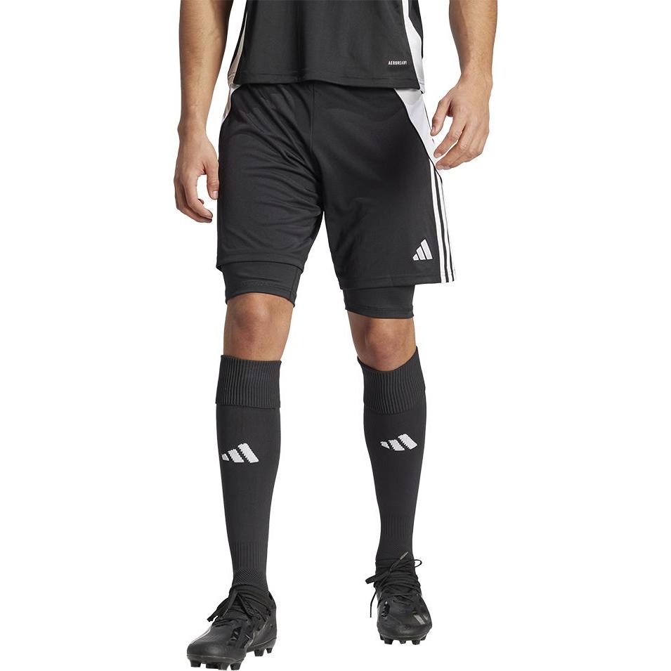 Thumbnail - adidas, Herren, Sporthose, TIRO24 TRSH2IN1 (L), Schwarz, L