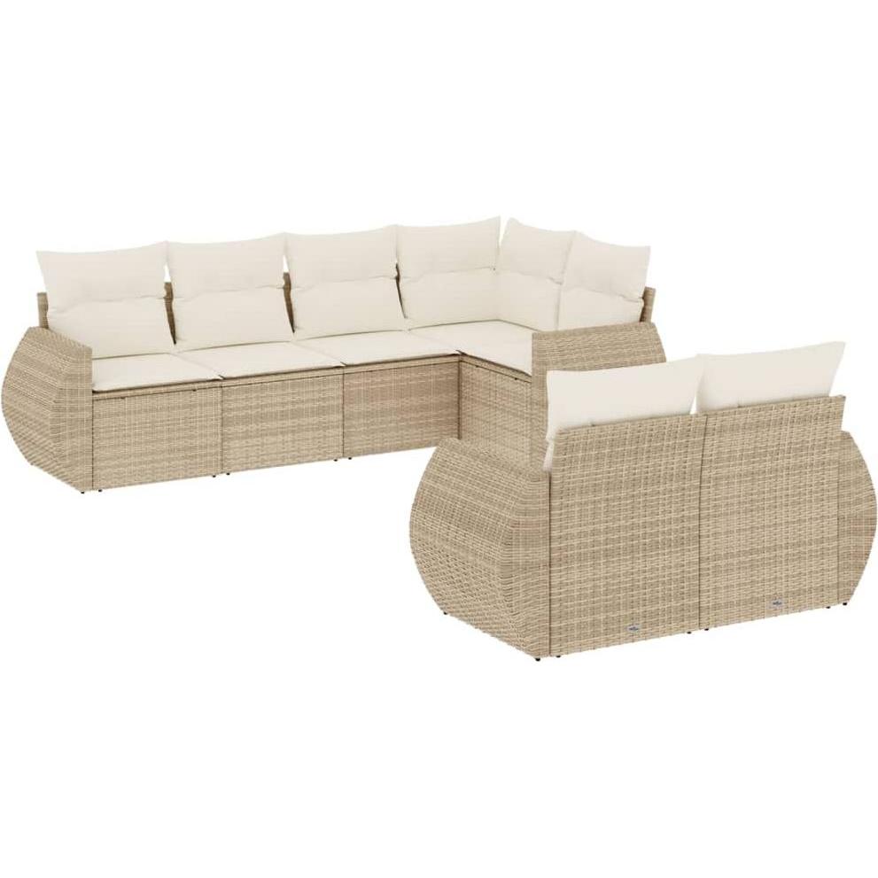 VidaXL, Gartenlounge, 10-tlg. Garten-Lounge-Set mit Kissen