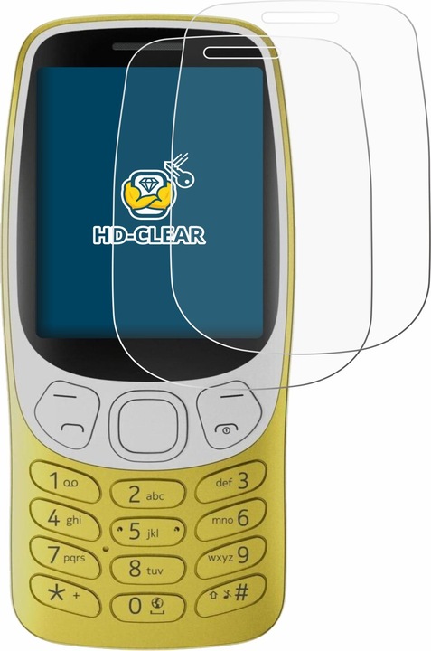 Actual product image BROTECT Screen Protector Clear (2 Piece, Nokia 3210)