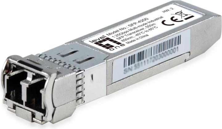 Produktbild LevelOne SFP Transceiver 1.25G Multi-Mode