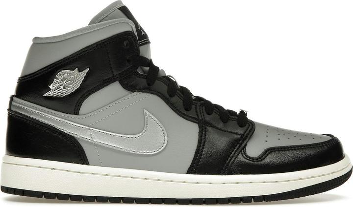 Image du produit Jordan 1 Mid SE Black Metallic Silver (Women's) (37.5)