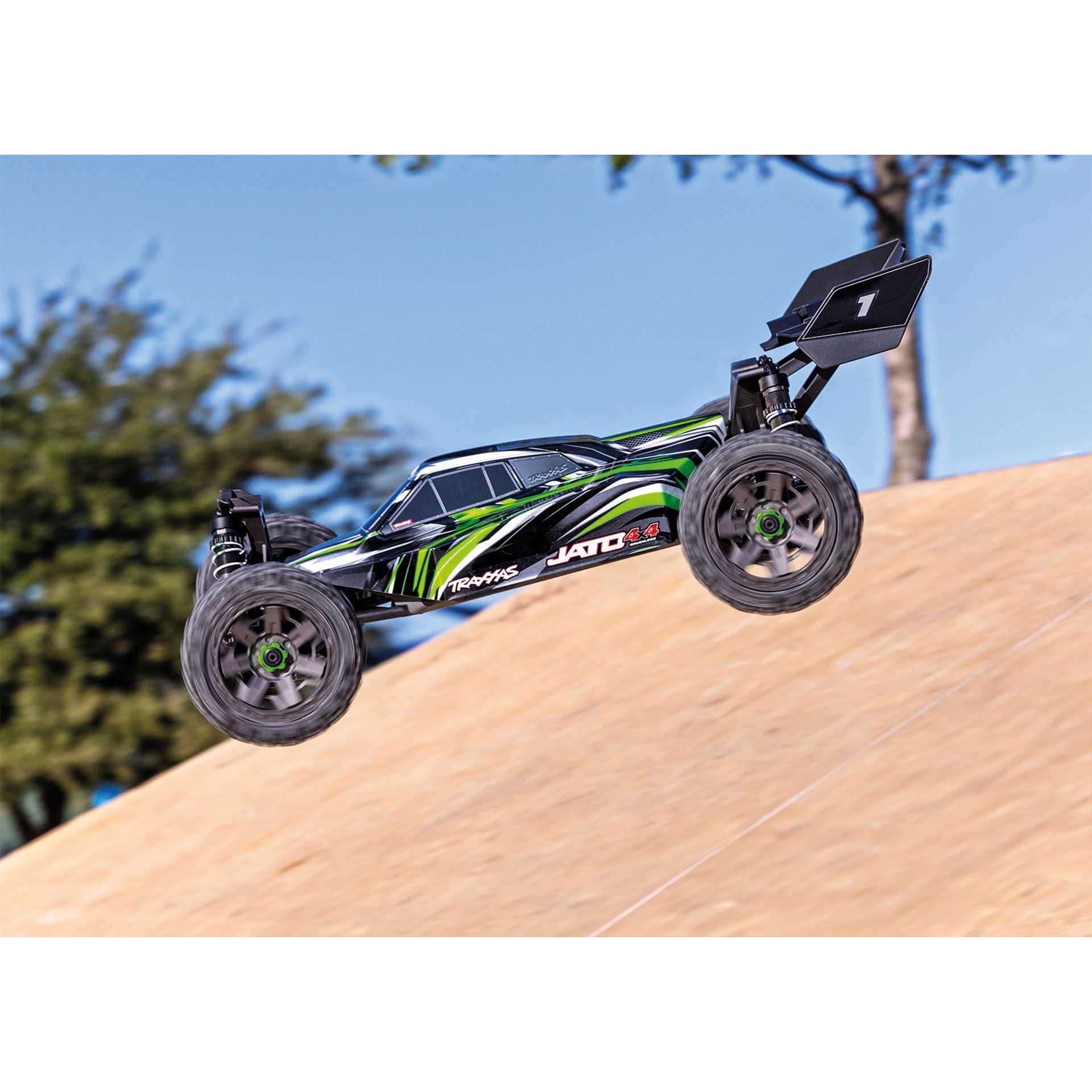 Thumbnail - Traxxas JATO 4x4 BL2S Brushless grün 1/8 RTR, HD-Teile, ohne Akku/Lader (RTR Ready-to-Run)