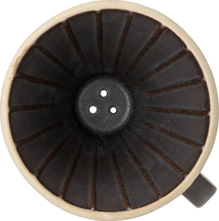Image du produit Bloomingville Leah Coffee Dripper, Black, Stoneware