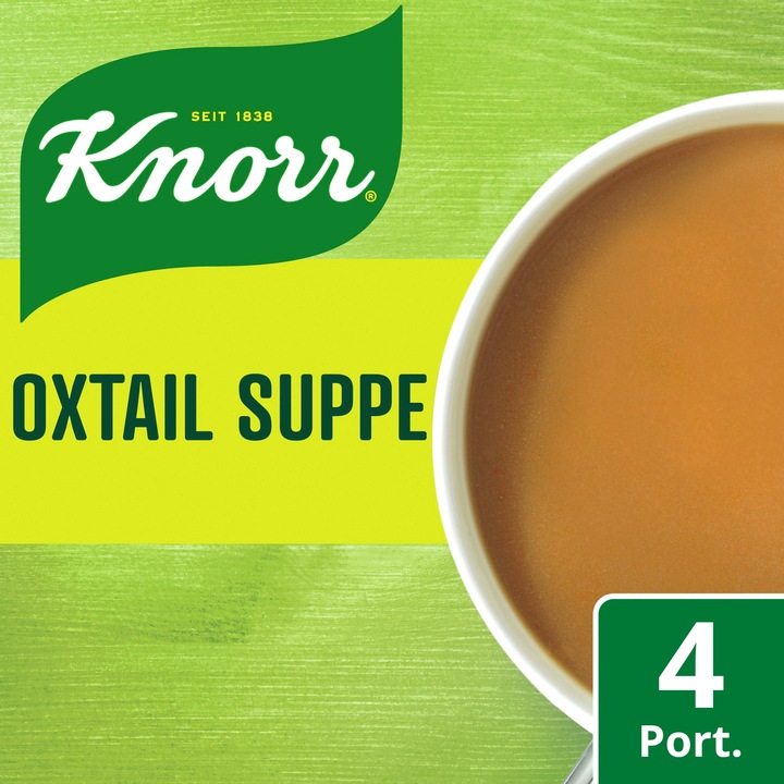 Produktbild Knorr Oxtail Suppe Beutel, Ochsenschwanz Fertigsuppen Klassiker