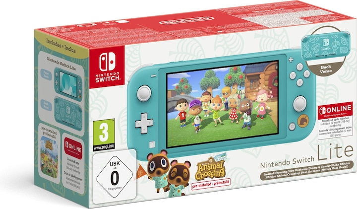 Immagine prodotto Nintendo Switch Lite Animal Crossing: New Horizons in edizione nip-and-tuck