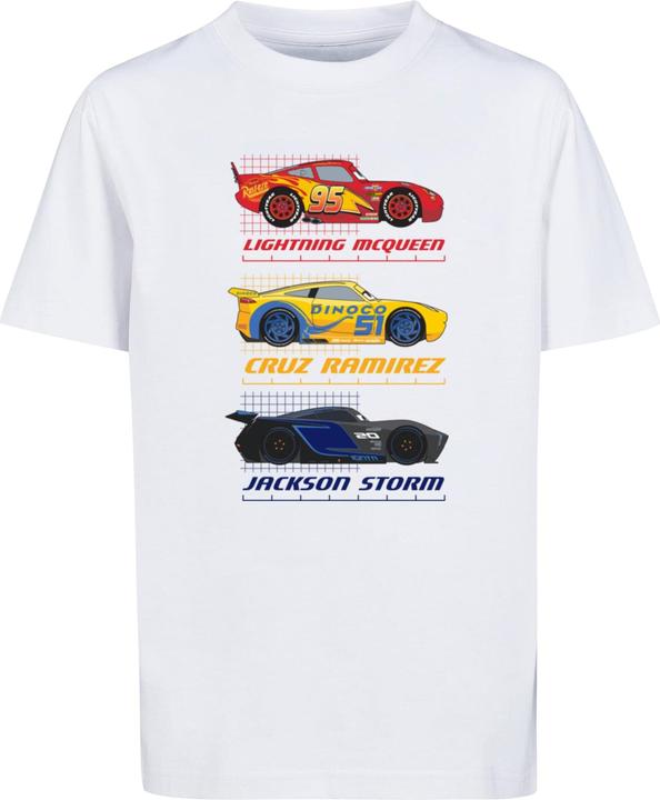 Produktbild Absolute Cult Kids Cars - Racer Profile T-Shirt - 133319 (110, 116)