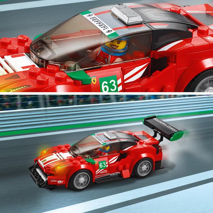 Produktbild LEGO Ferrari 488 GT3 Scuderia Corsa (75886, LEGO Speed Champions)