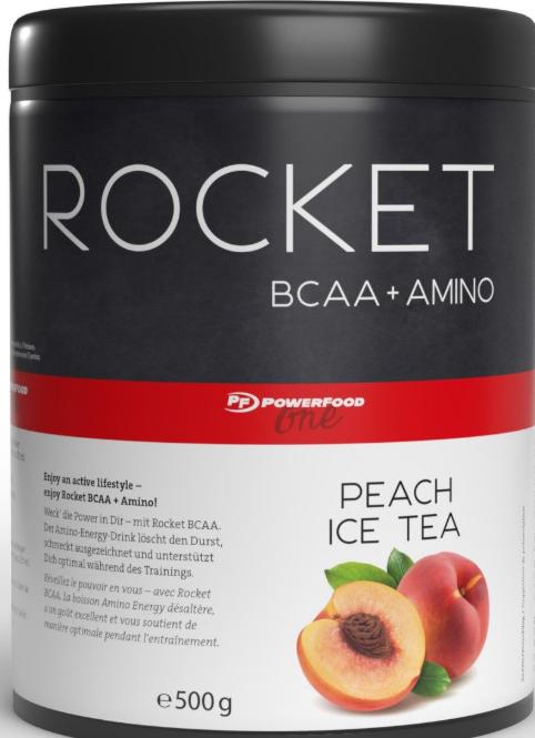 Immagine prodotto PowerFood One One Rocket BCAA (Pesca al tè freddo, 1 x)