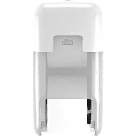 Tork, Toilettenpapierhalter, OptiServe Dispenser 2 ruller Toiletpapir uden hylse. Hvid