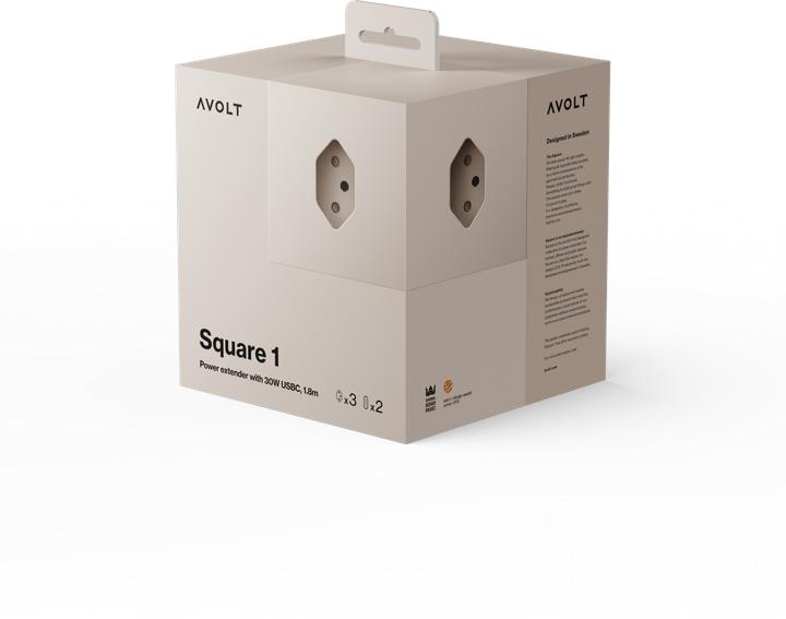 Produktbild Avolt Square 1 (5 x, Typ 13, USB-C, 1.80 m)