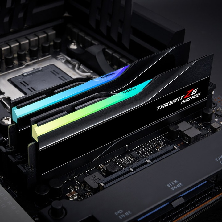 Productafbeelding G.Skill DDR5 PC 6000 CL32 KIT 32-GX2-TZ5NR (2 x 16GB, 6000 MHz, DDR5 RAM, DIMM 288 pin)