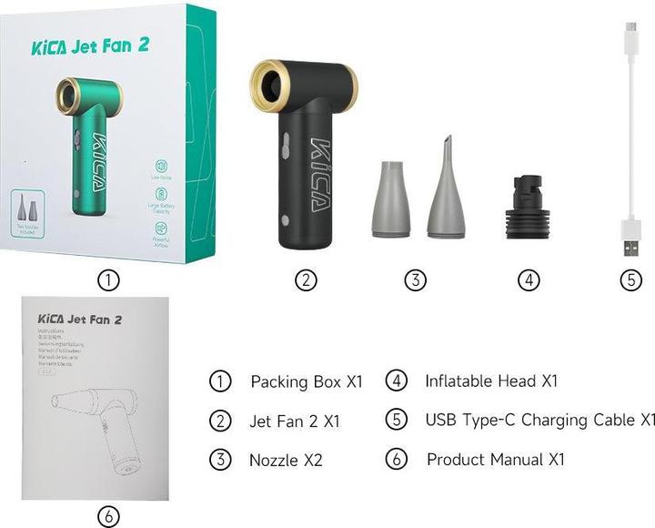 Productafbeelding Kica Jet Fan 2