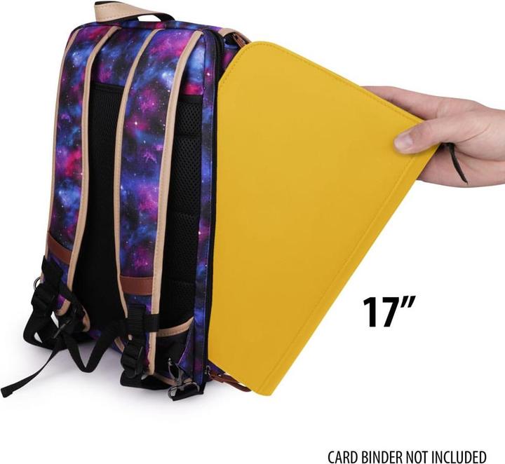 Actual product image Enhance TCG Series Trading Card Backpack Designer Edition Galaxy Full-size