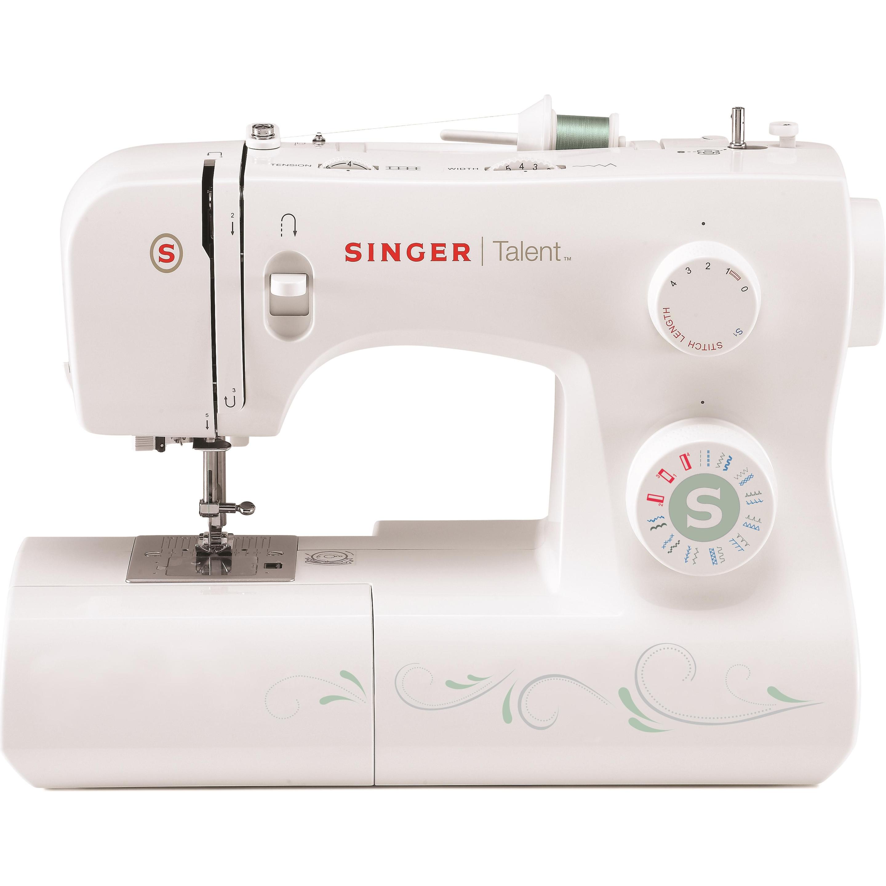 Singer Talent 3321, Nähmaschine, Weiss