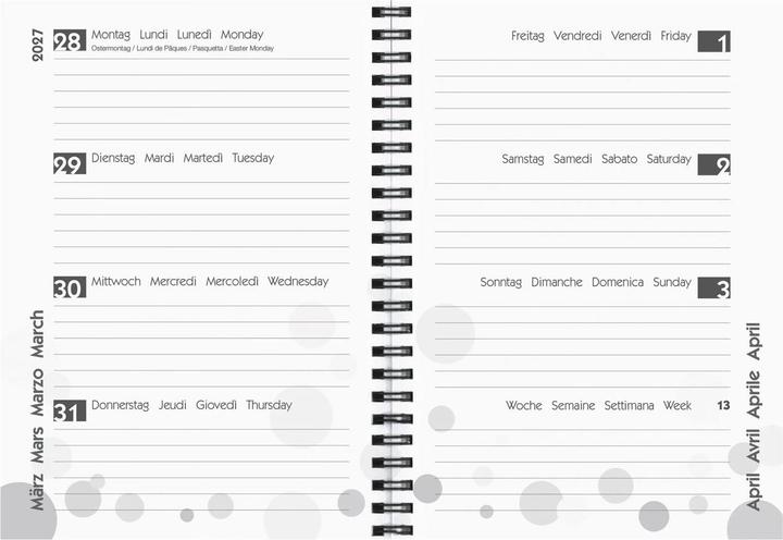 Image du produit Biella Agenda scolaire mydiary Wire-O (A5, 1 semaine / 2 pages)