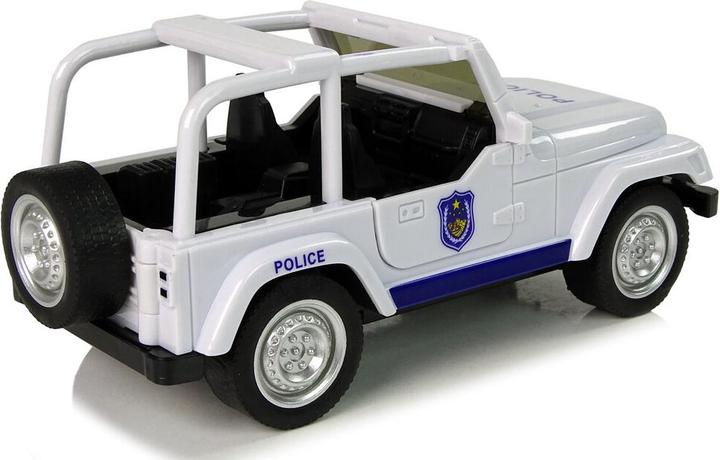Image du produit Lean Toys Import leantoys.Visureigis Transport Police Auto Blanc