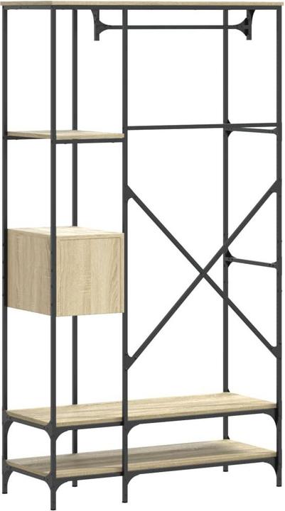 Actual product image vidaXL Coat rack