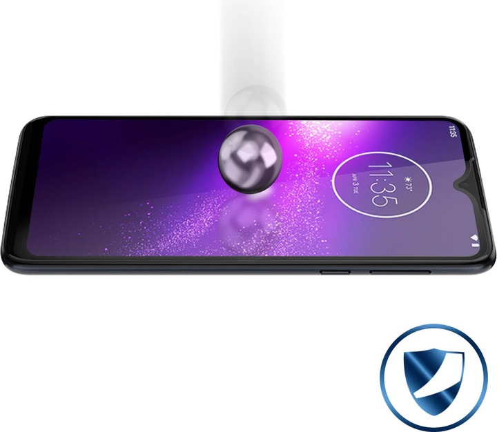 Actual product image Avizar bulletproof glass, glass protective film, protective glass (2 Piece, LG K22)