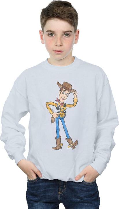 Actual product image Disney Boys Toy Story 4 Sheriff Woody Pose Sweatshirt (152, 158)