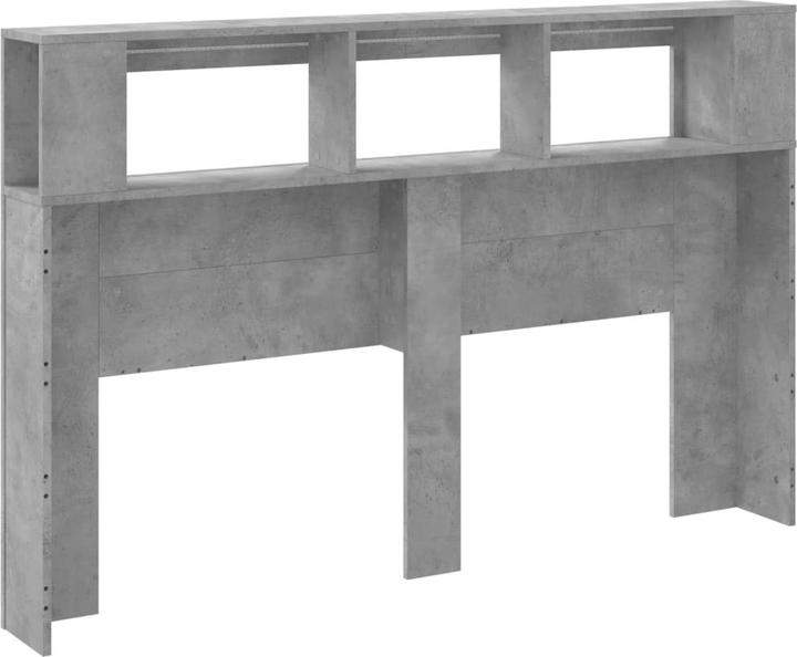 Actual product image vidaXL LED headboard black 100x18.5x103.5 cm Wood-based material, colour