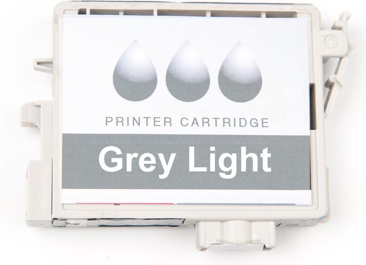 Actual product image Inkadoo Printer cartridges compatible with HP C9451A / 70 Ink cartridge, light gray Light gray (GY)