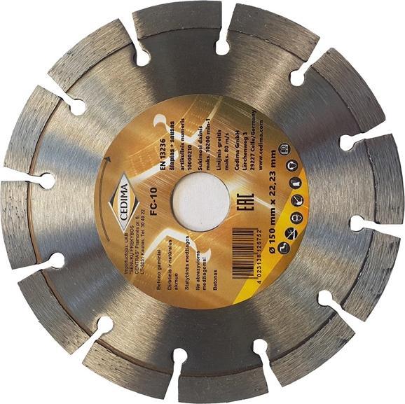 Produktbild Cedima DIAMOND SEGMENTAL CUTTING WHEEL 150X2,0