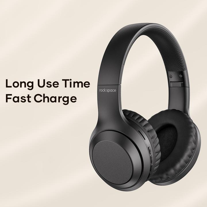 Produktbild Rock Bluetooth Over-Ear-Kopfhörer O2 Schwarz (20 h, Kabellos)