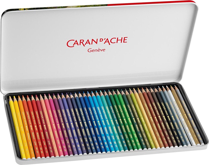 Immagine prodotto Caran d'Ache Prismalo Aquarelle Metallschachtel (Multicolore, 40 x)