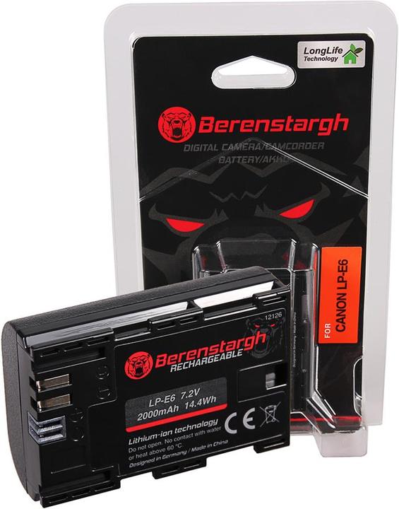 Berenstargh Canon LP-E6 (Kamera Akku)