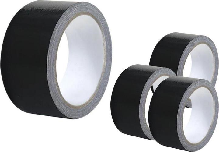 Image du produit Abilite Strapazierfähiges Universal-Textilband, schwarz, 50 m (48 mm)