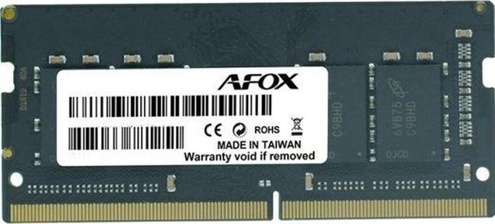 AFOX SO-DIMM DDR4 16GB 3200MHz memory (1 x 16GB, 3200 MHz, DDR4-RAM, SO-DIMM)