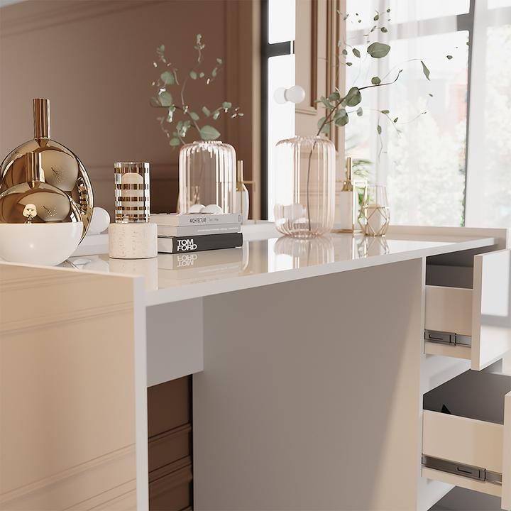 Actual product image Vicco Marla with mirror, LED fairy lights (120 x 60 x 79 cm)