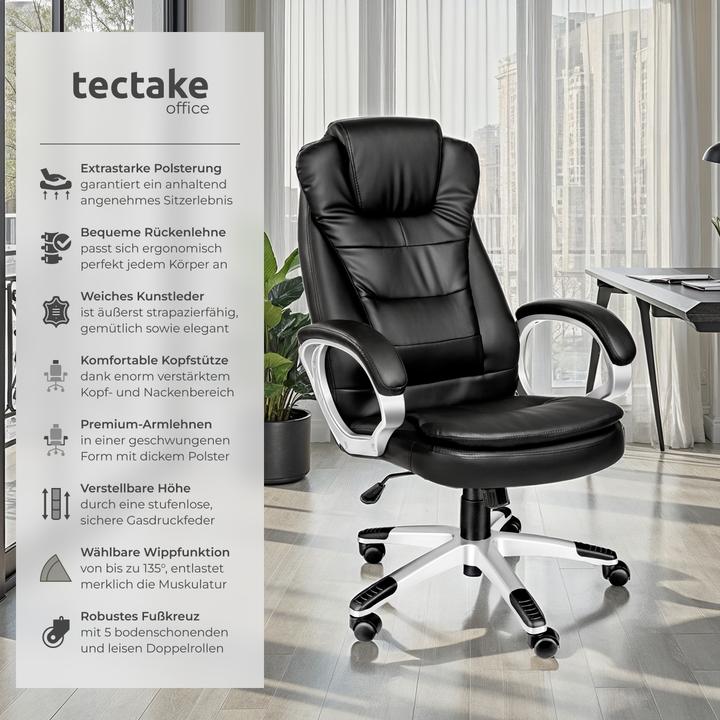 Immagine prodotto tectake Poltrona esecutiva