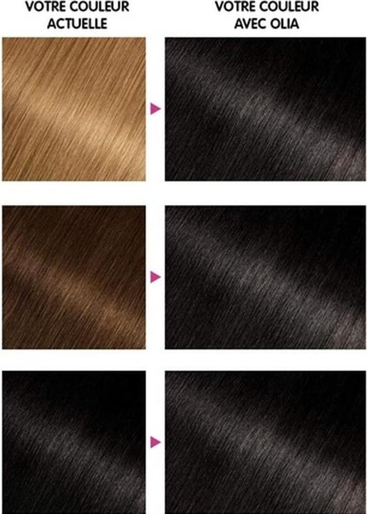 Image du produit Garnier Olia Ammonia Free Permanent Oil Dye Absolute Black Noir Absolu