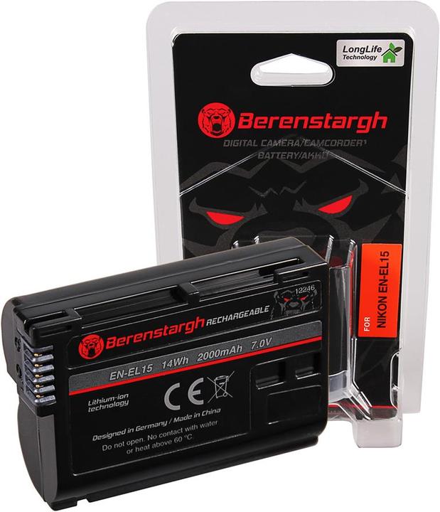 Berenstargh Nikon EN-EL15 (Kamera Akku)