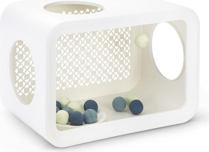 Image du produit Beeztees Jeu du cube de chat (33 cm, Blanc)