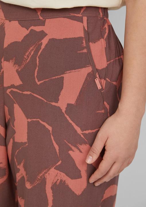 Produktbild S.Oliver Hose Hose aus Viskose mit All-over-Print (46)