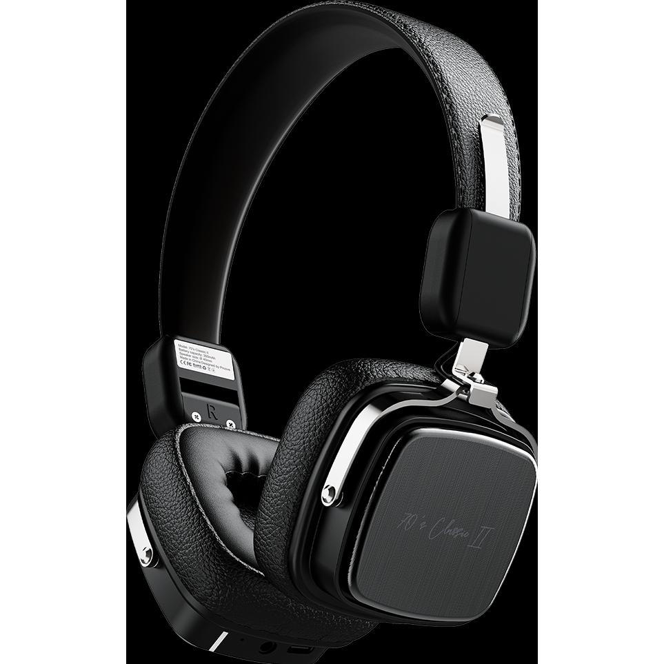 Proove wireless headphones 70's Classic II black (Kabellos), Kopfhörer, Schwarz