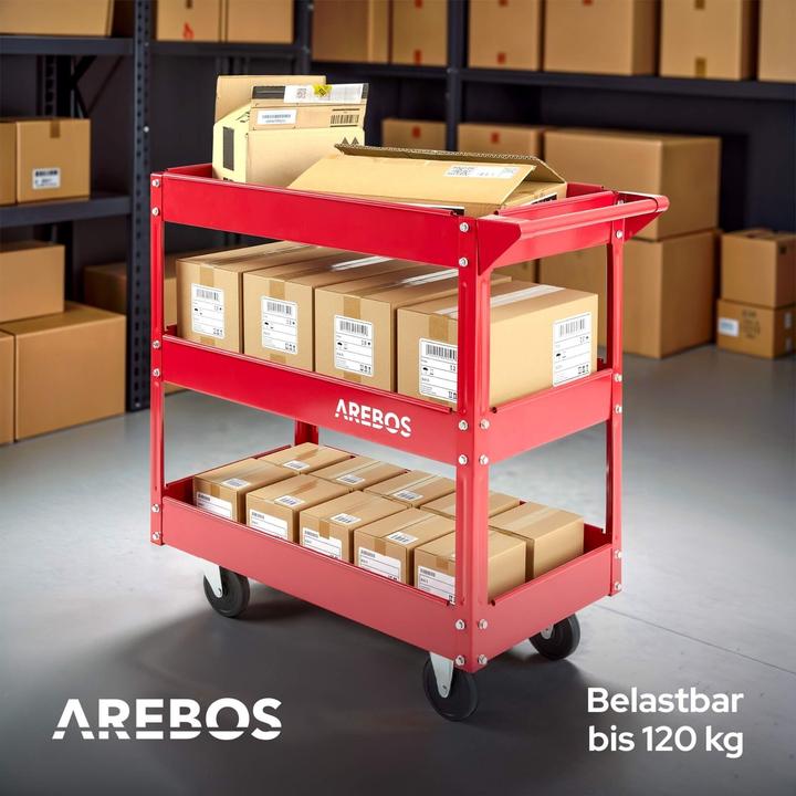 Image du produit Arebos Chariot d'atelier (2 x)