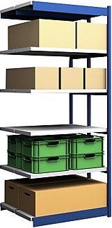 Produktbild kaiserkraft Stabil-Steckregal, doppelseitig