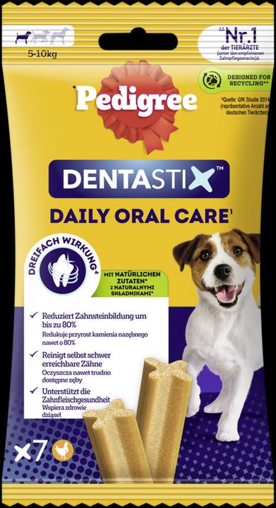 Actual product image Pedigree DENTASTIX™ Daily Oral Care kleine Hunde (Adult, 10 pcs., 1100 g)