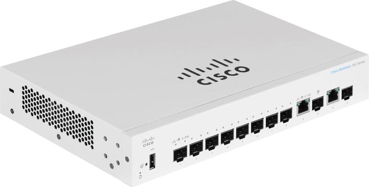 Produktbild Cisco CBS350 Managed L3 Gigabit Ethernet (10/100/1000) 1U (10 Ports)