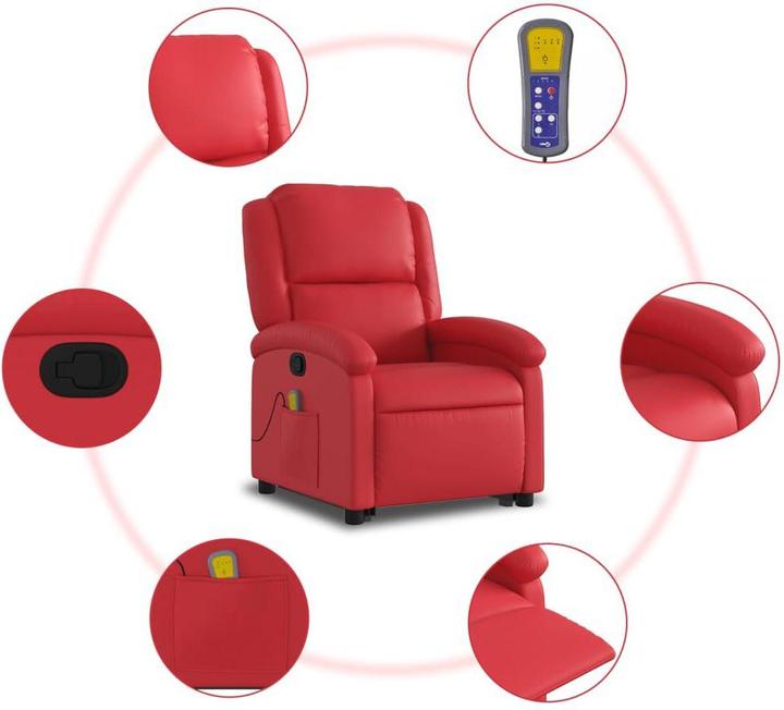 Image du produit vidaXL Massagesessel mit Aufstehhilfe